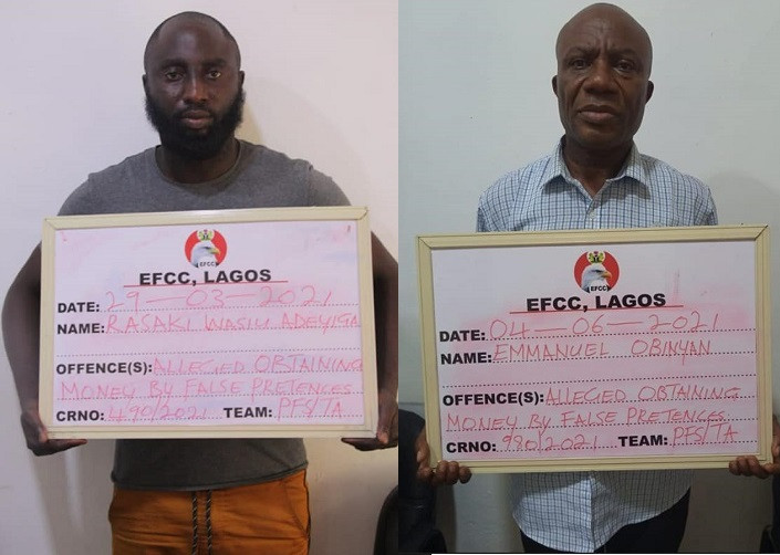 EFCC arrest two men for alleged Multi-million Naira fraud-TopNaija.ng
