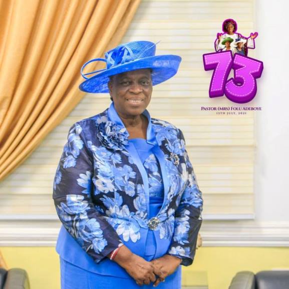 Adeboye, others celebrate wife, Folu @ 73 [PHOTOS]