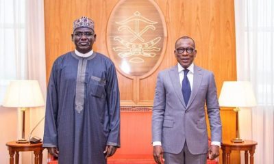 Buratai meets President of Benin Republic, Patrice Talon [PHOTOS]