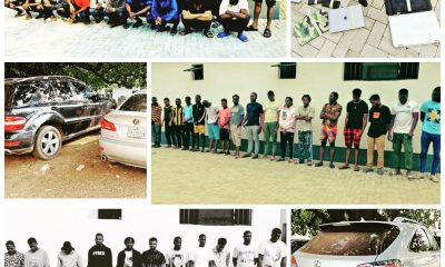 EFCC arrests 55 suspected Internet fraudsters in Enugu
