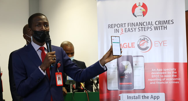 EFCC unveils ‘Eagle Eye’ App for online crime reporting