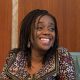 Kemi Adeosun laughing