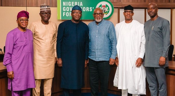 South-West governors nigeria