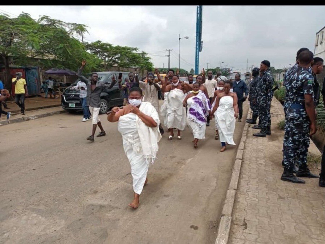 Yoruba Nation protest l