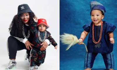 "I am crying happy tears" - Radio personality, Toolz celebrates son's first birthday