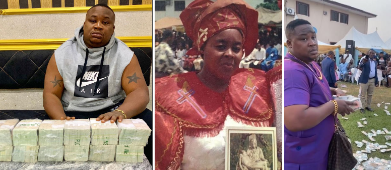 Cubana Chief Priest sets to shut down Anambra State with his Mum's burial ceremony [VIDEO]