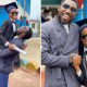 'The chairman is going to college' - Timi Dakolo celebrates son as he graduates from primary school