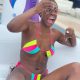 Actress Beverly Osu flaunts half nude bikini photos 2