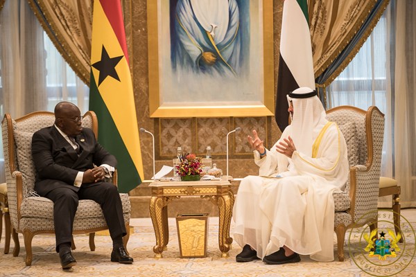 Ghanaian President Nana Akufo-Add and UAE 1