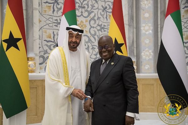 Ghanaian President Nana Akufo-Add and UAE 2