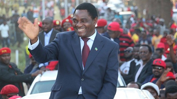 Hakainde Hichilema, Zambia 1