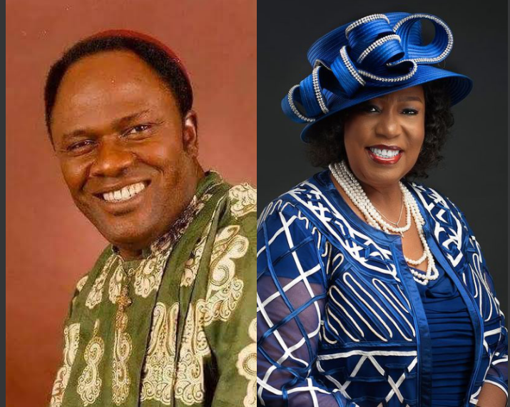 Margaret Idahosa and husband