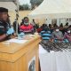 Police-Commissioner-Frank-Mba-with-the-39-suspects-paraded-on-Monday-636x424