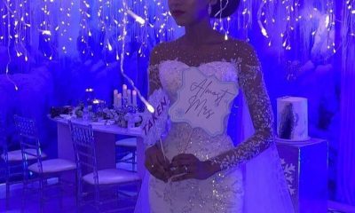 Yusuf Buhari's fiancé, Zahra Bayero at her bridal shower