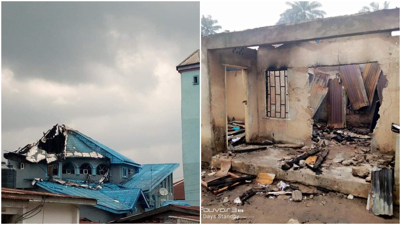 Mysterious fire razes school, hotel in Akwa Ibom-TopNaija.ng