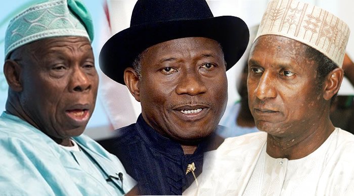 Obasanjo, Yar’Adua, Jonathan