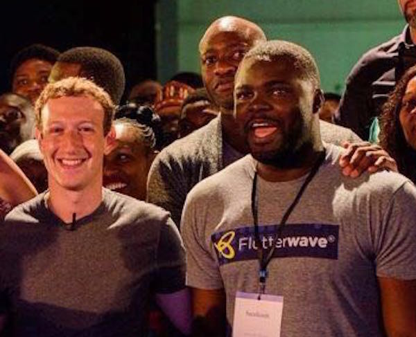 Iyin Aboyeji flutterwave Mark Zuckerberg