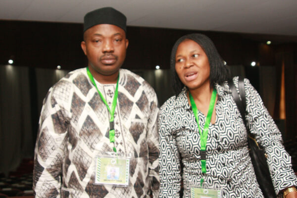 Joe Okei-Odumakin and late Husband