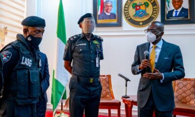 Lagos state police commissioner and sanwo-olu