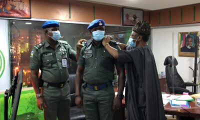Lai Mohammed with police