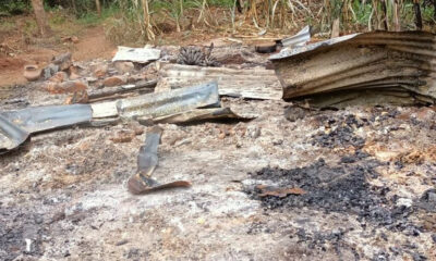 Man burns his house, digs his own grave and commits suicide