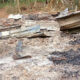 Man burns his house, digs his own grave and commits suicide