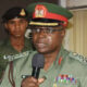 Director-General of the NYSC, Brigadier General Shuaibu Ibrahim