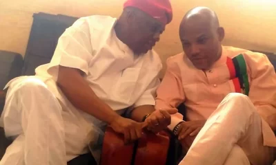 Orji Kalu visits Nnamdi Kanu, declare self as his mentor