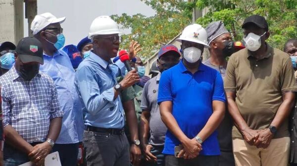 Sanwo-Olu-at-the-scene-of-the-Ikoyi-building-collapse