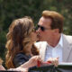 Arnold Schwarzenegger kiss Maria Shriver