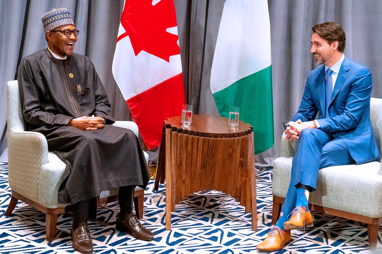 Buhari, Trudeau Nigeria-Canada topnaija.ng