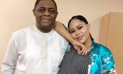 Femi Fani-Kayode and wife precious kiss 6