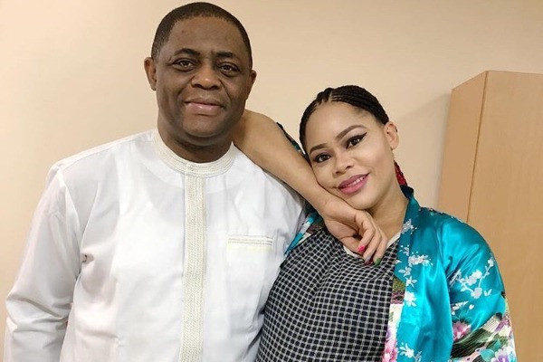 Femi Fani-Kayode and wife precious kiss 6