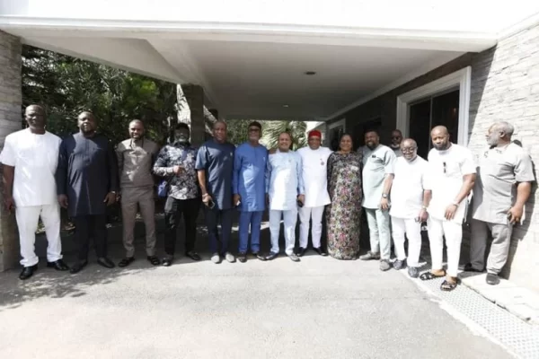 Orji Kalu hosts PDP national leaders in secret meeting