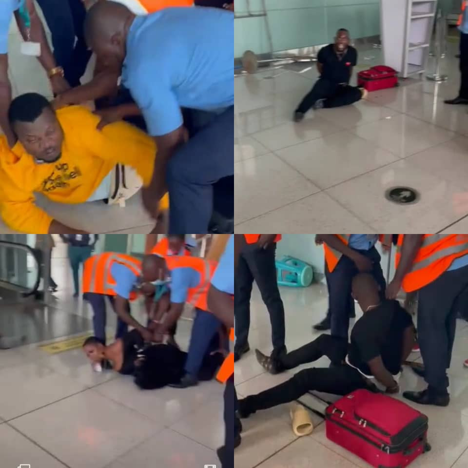 Togo security agents assault some Nigerians in trending video