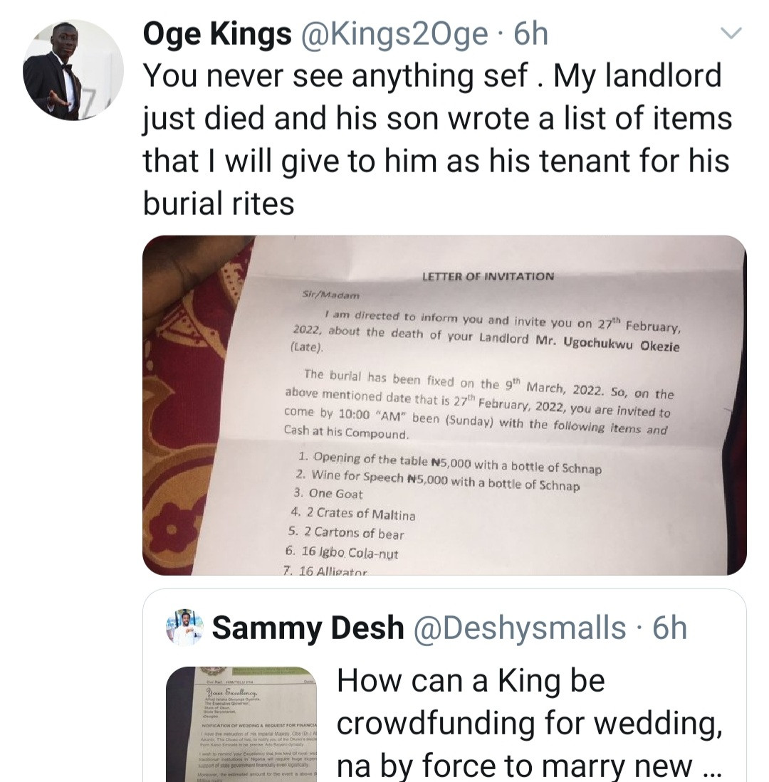Nigerian tenant landlord