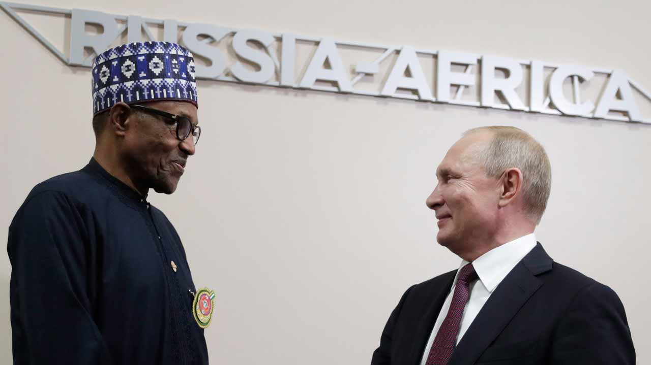 Buhari warns Putin
