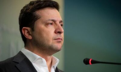 Volodymyr Zelenskyy cries