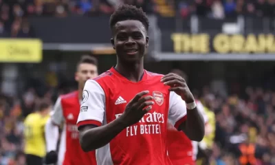 Bukayo Saka wins Premier League March awards