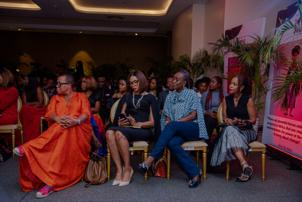 Lerato Molebiatsi, Non Executive Director, Adrian Group Kenya_ Nkiru Olumide Ojo,Executive Head Marketing Communications Stanbic Bank Group Temitope Jemerigbe, CEO DKK, Kemi Da Silva Founder Warrif