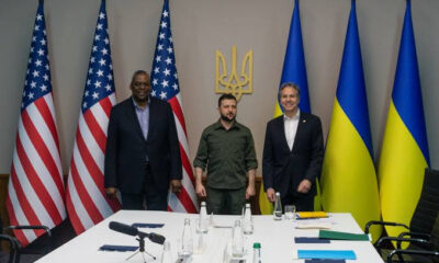 US secretary of State Anthony Blinken meets President Zelenskyy in Ukraine [PHOTOS]