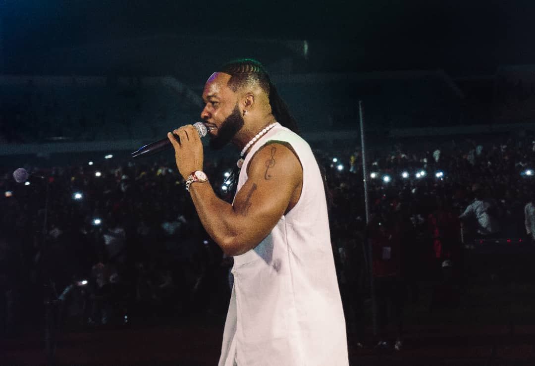 Flavour wows fans at concert in Bangui, Central African Republic