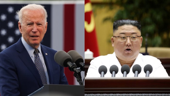 North Korea president and joe biden