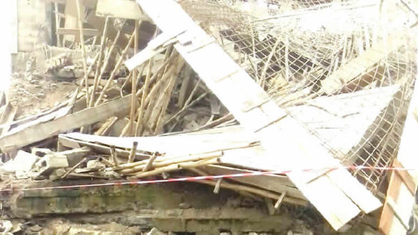 3 Storey Building Collapses in Delta