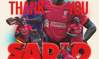 ‘I Am Now Liverpool’s No. 1 fan’—Sadio Mane in Emotional farewell