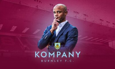 Vincent joins the Kompany of Burnley