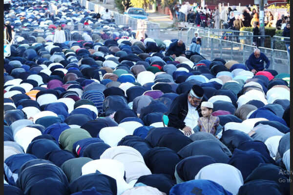 Muslims unexpectedly get a Wet Sallah in Lagos