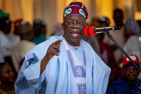 These Mushroom Parties are ‘laboring’ to death—Tinubu brags