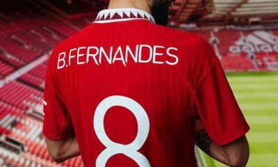 Bruno Fernandes sees the No. 8 in Manchester United