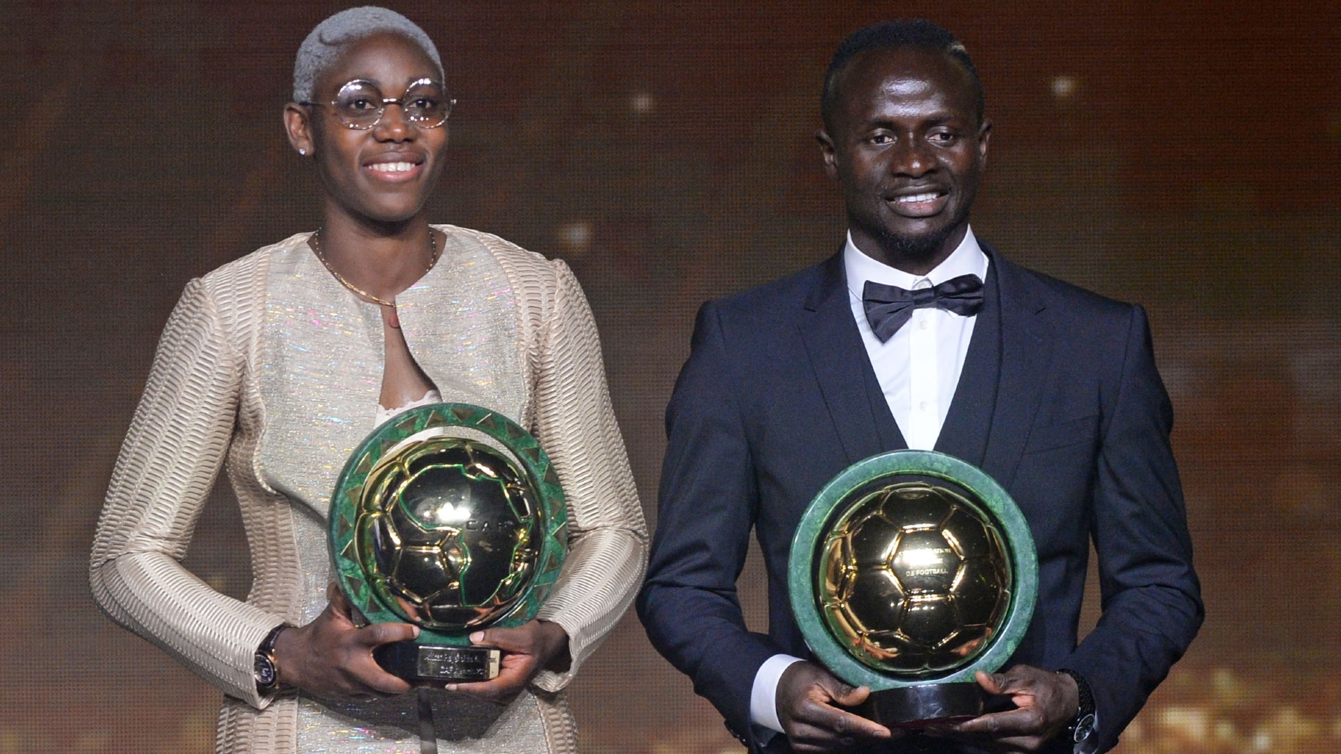 Sadio Mane and Asisat Oshoala win African Best